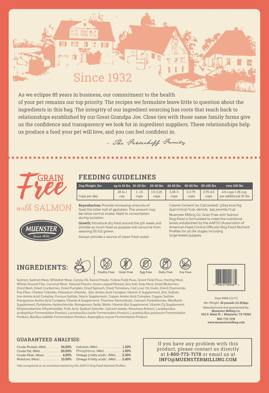 Grain-Free Salmon Dry Dog Food product image 4