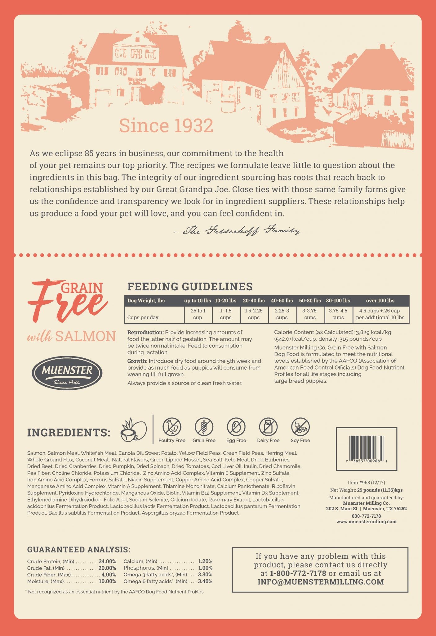 Grain-Free Salmon Dry Dog Food product image 4