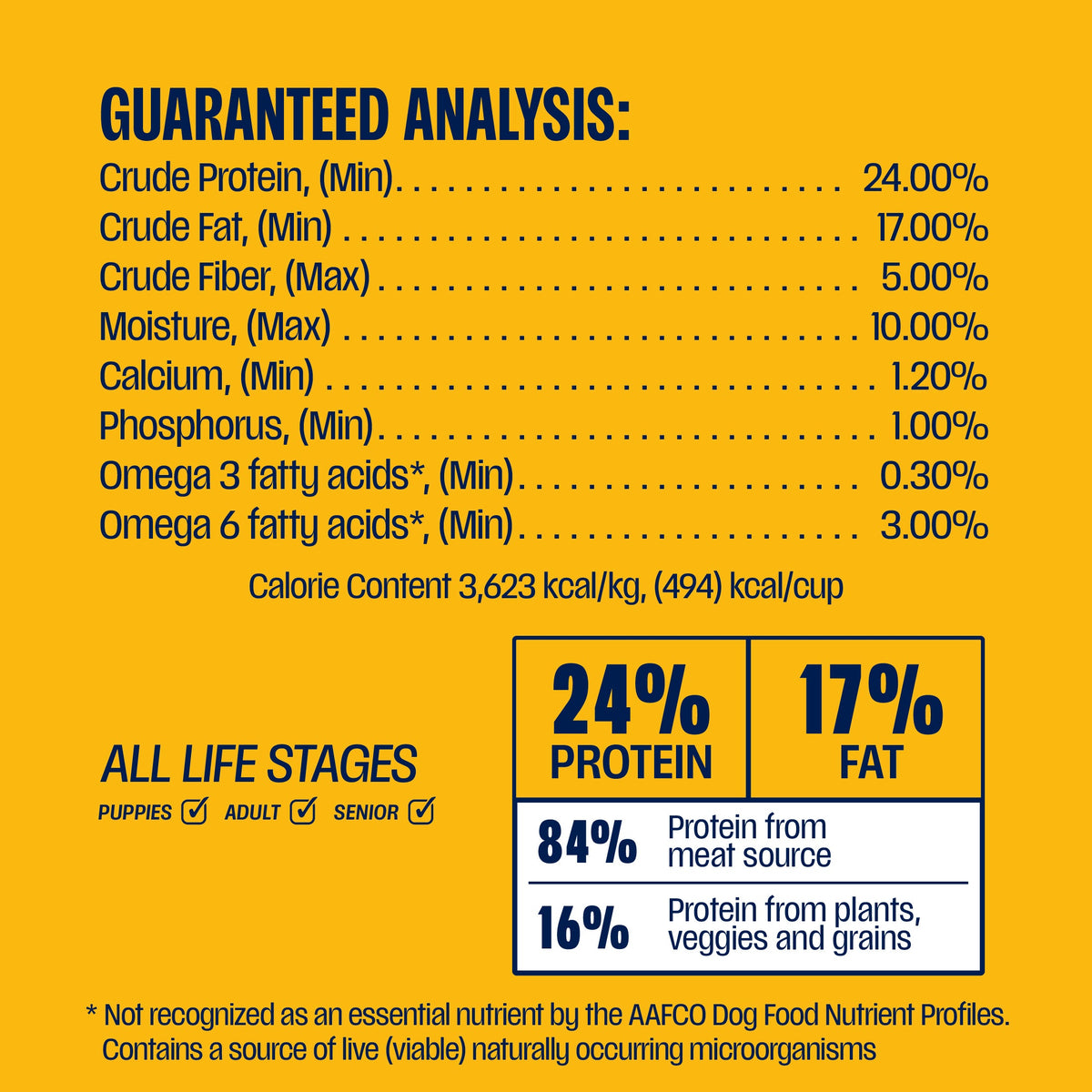 Flax-Free Chicken Meal Dry Dog Food product image 4