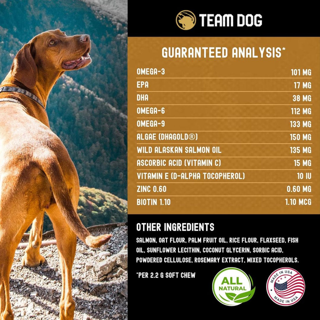 Dog Skin and Coat Supplement Soft Chews product image 4