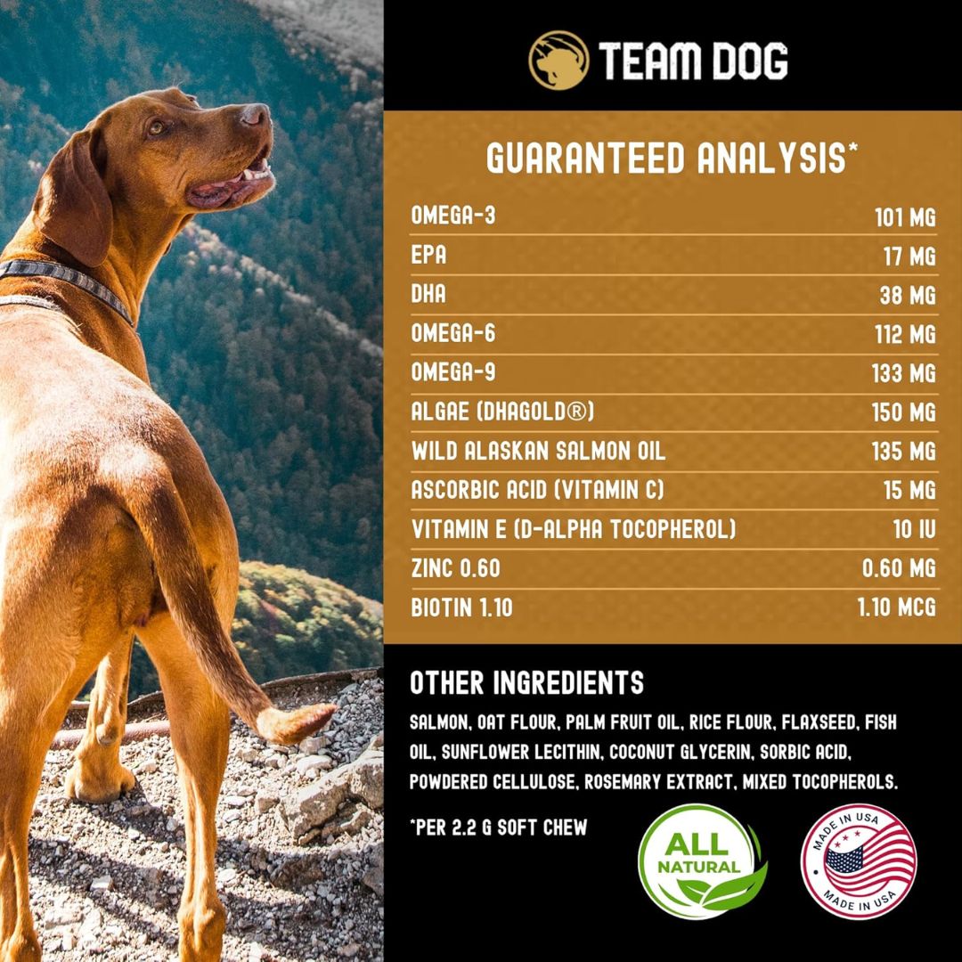 Dog Skin and Coat Supplement Soft Chews product image 4