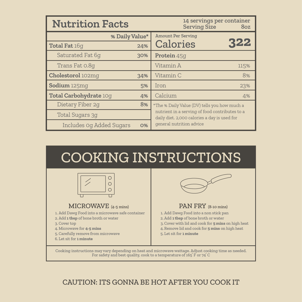 Prepared Beef Meal Pack product image 4