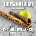 Ostrich Shaft Bone Dog Chew product image 4