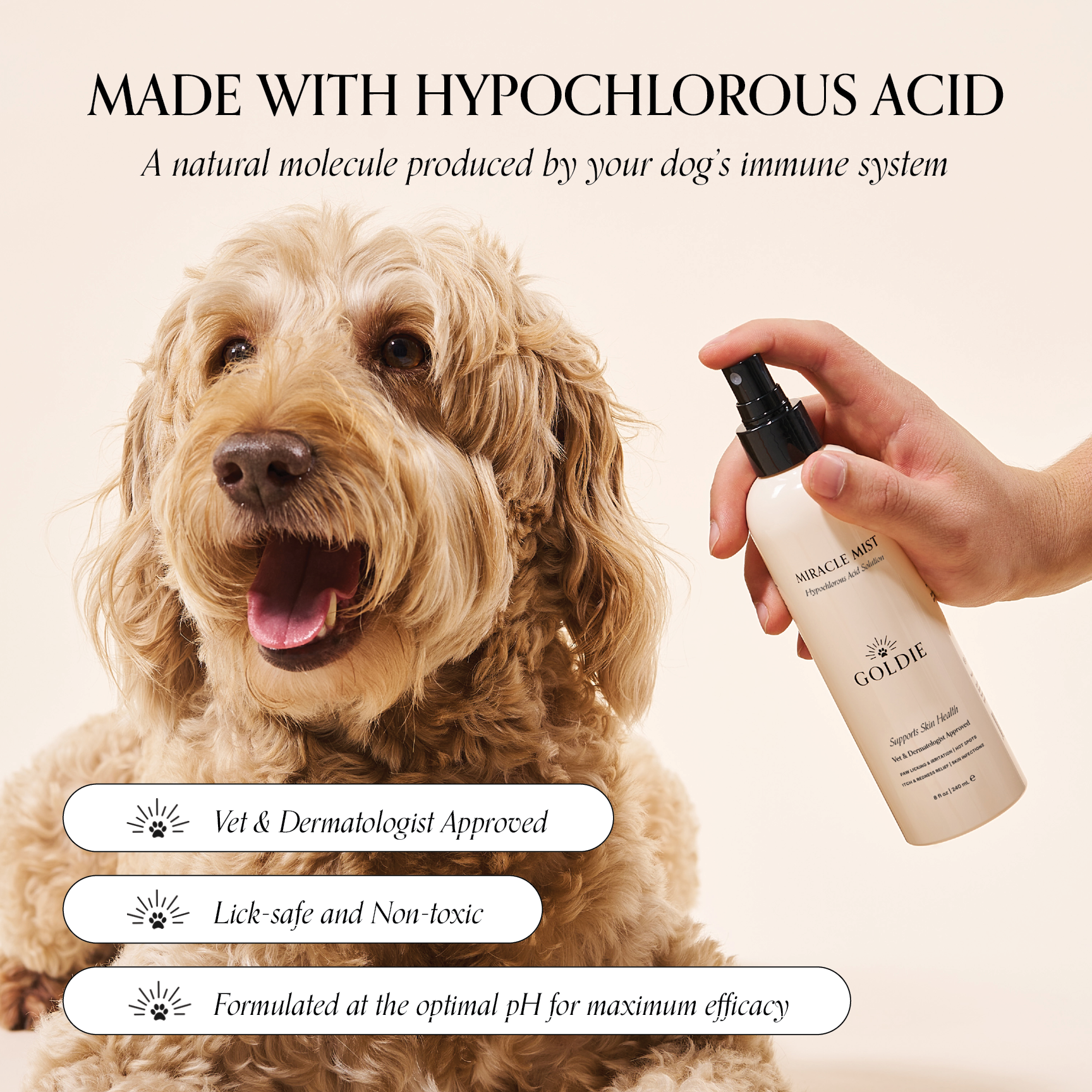 Hypochlorous Acid Dog Skin Spray product image 4