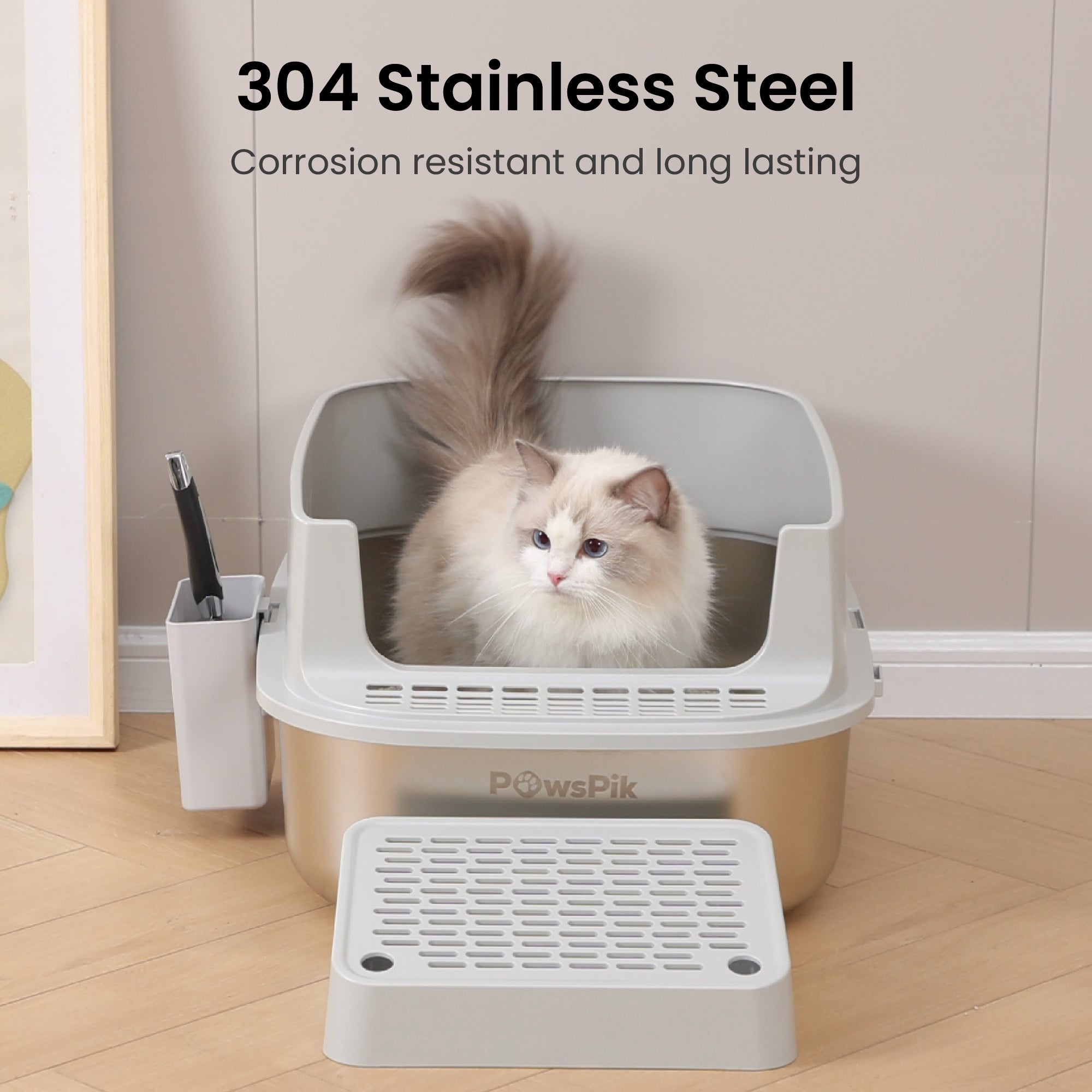 Stainless Steel Cat Litter Box product image 4