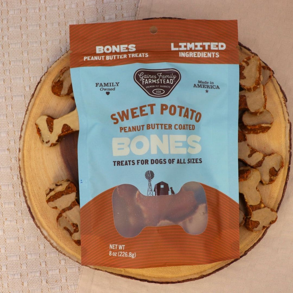 Sweet Potato Peanut Butter Dog Treat Bone product image 4