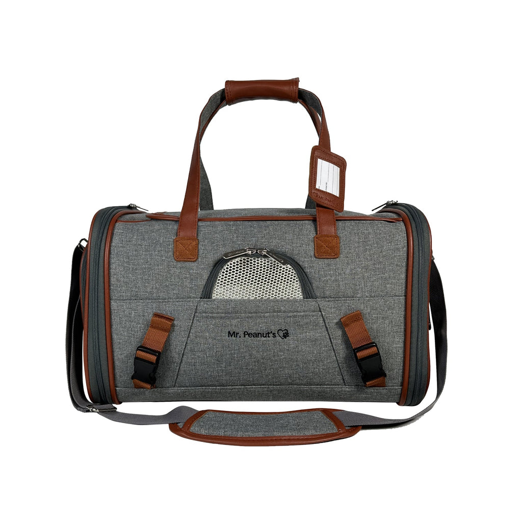 Soft-Sided Airline Pet Carrier for Cats and Small Dogs with Mesh Ventilation and Expandable Port product image 4