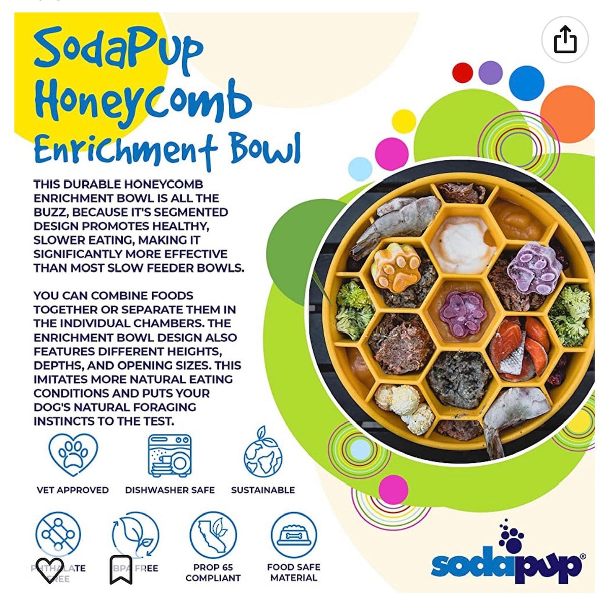 Slow Feeder Dog Bowl product image 4