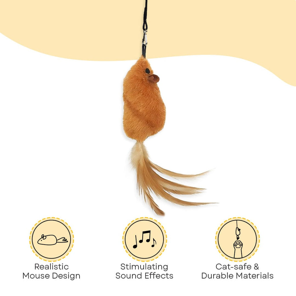 Interactive Squeaking Mouse Cat Toy Set product image 3