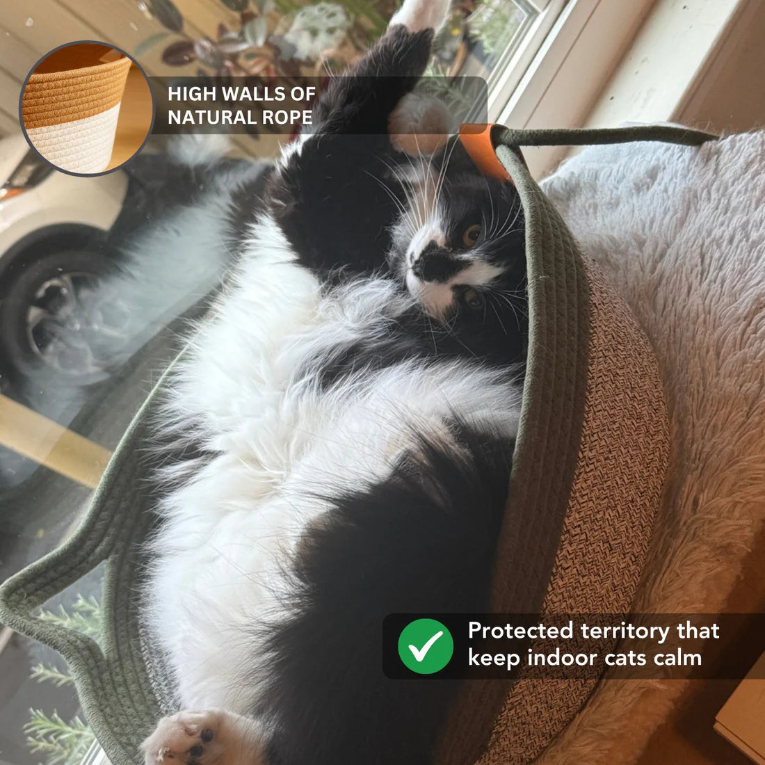 Handwoven Cat Bed product image 4
