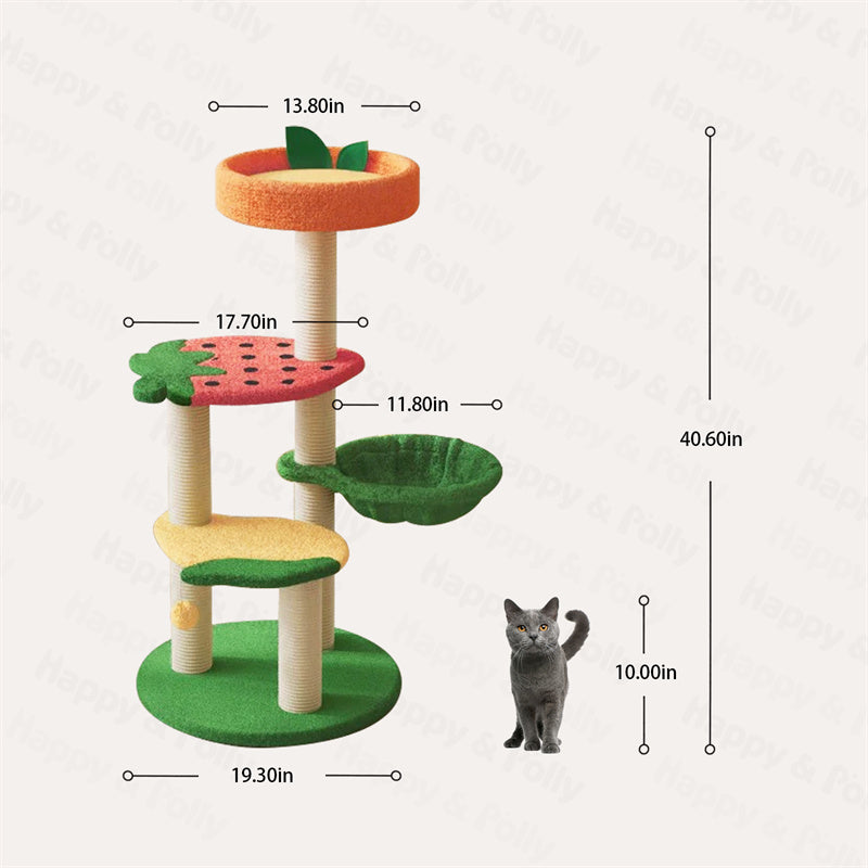 Fruit-Themed Cat Tree product image 3