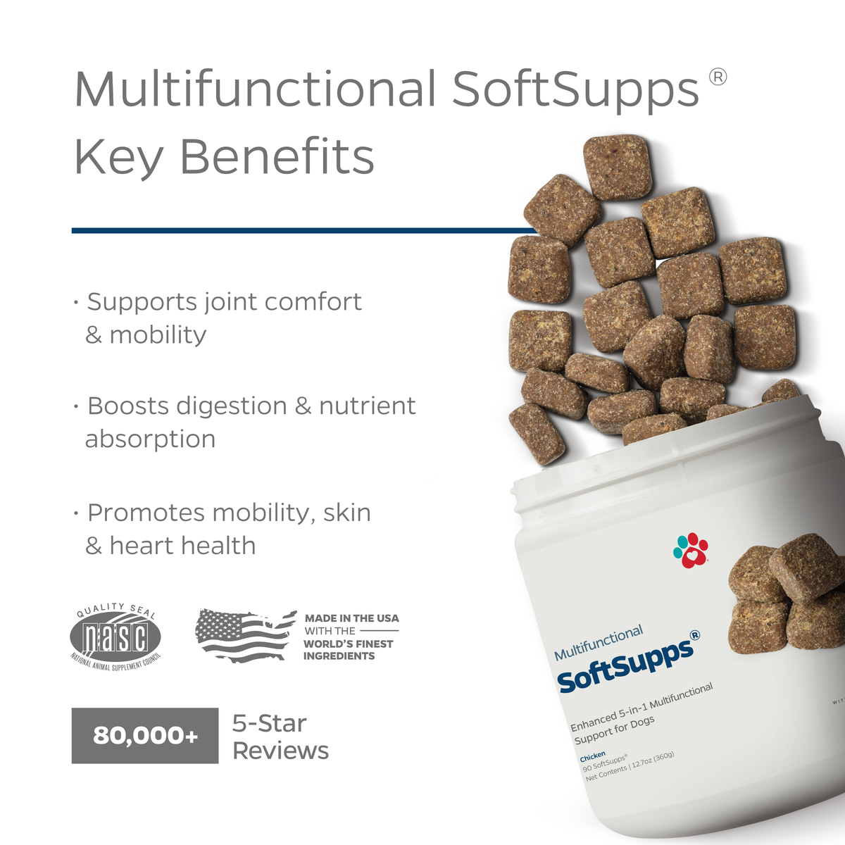 Chicken-Flavored Dog Multivitamin Chews product image 4