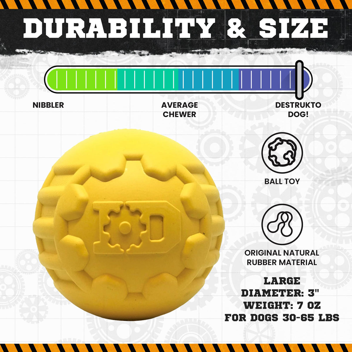 Rubber Dog Ball product image 4