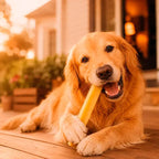 Flavored Himalayan Yak Dog Chews in Blueberry, Coconut and Strawberry, Small or Large Sizes source image 5