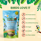 Cookable Parrot Food Blend, Natural Bean and Whole-Grain Meal for Enriching Everyday Feeding source image 5