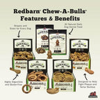 Dental Brush Chews for Dogs, Ridged Limited-Ingredient Treats in Small or Large Packs for Daily Oral Care source image 5