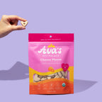 Organic Cheese Dog Treat Biscuits, Crunchy Heart-Shaped 6 oz Snacks with Cheddar and Parmesan source image 5