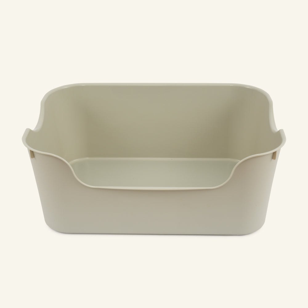 Small Animal Litter Box for Guinea Pigs and Rabbits, High-Sided Low-Entry Design in Five Colors source image 5