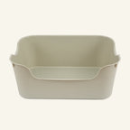 Small Animal Litter Box for Guinea Pigs and Rabbits, High-Sided Low-Entry Design in Five Colors source image 5
