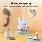 Pet Grooming Vacuum Kit, 5-in-1 System Offering 10,500 Pa Suction, 2 L Dust Cup and Quiet Operation source image 5