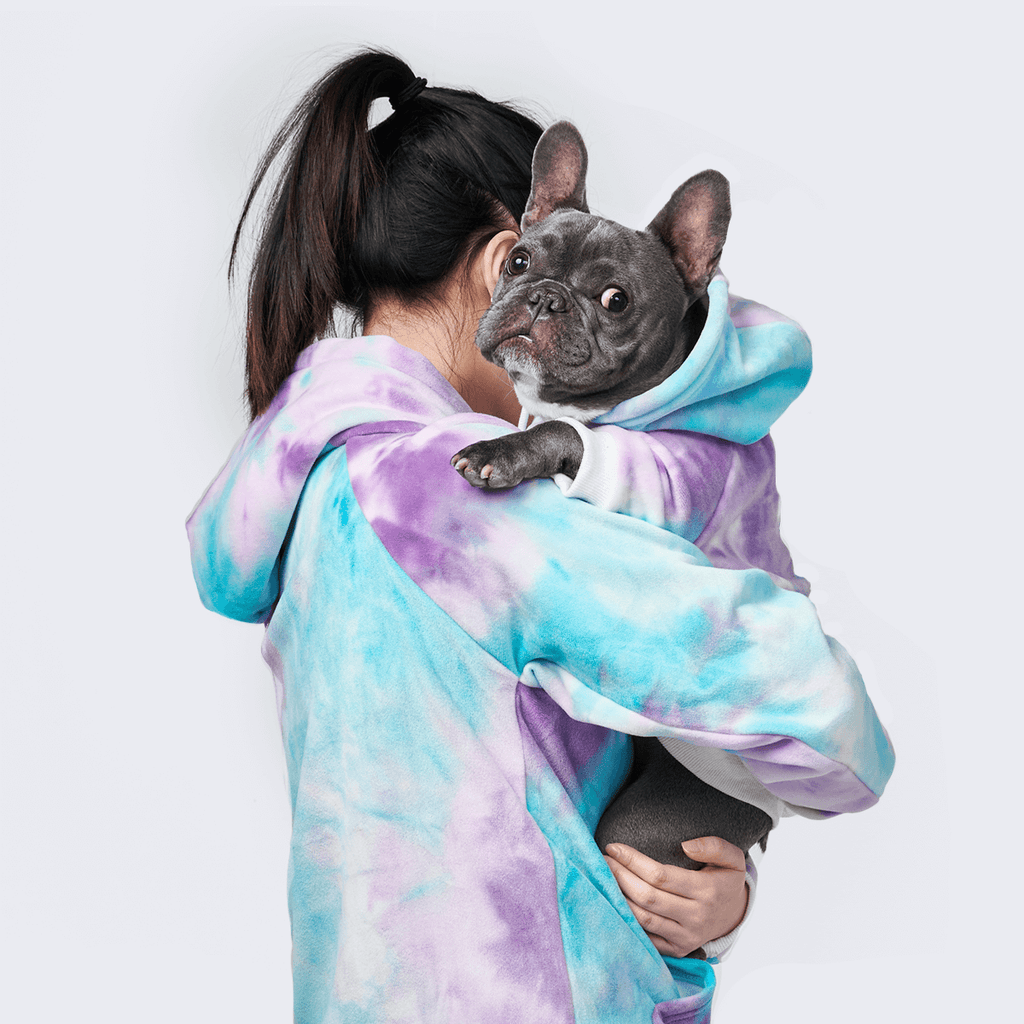 Velvet Fleece Hoodie for Adults with Four-Way Stretch and Cozy Lining for a Coordinated Pet-Matching Look product image 5