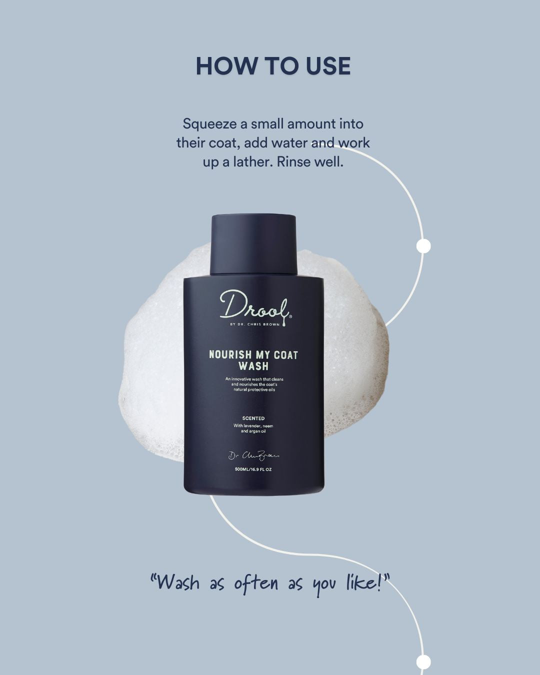 Dog and Cat Coat Wash for Frequent Bathing, Lavender Scent and Nourishing Argan and Neem Oils source image 5