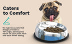 Angled Stainless Steel Pet Bowl for Flat-Faced Dogs and Cats, Three Capacities with Optional Stand source image 5