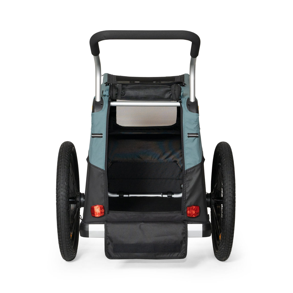 Convertible Dog Bike Trailer and Stroller for Medium or Large Dogs, Roll-Up Windows and 75- or 100-Lb Capacity source image 5