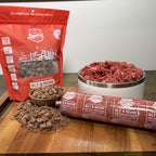 Freeze-Dried Beef Dog Food, 68% Beef Recipe with Ground Bone and Green Tripe in Five Bag Sizes source image 5