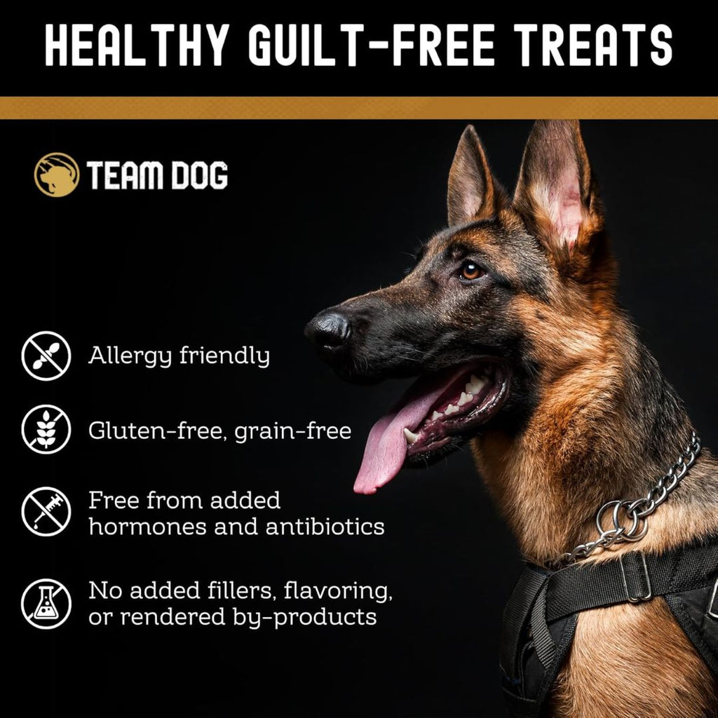 Freeze-Dried Beef Esophagus Dog Chews, Three-Piece Bag of High-Protein Treats for Supervised Chewing source image 5