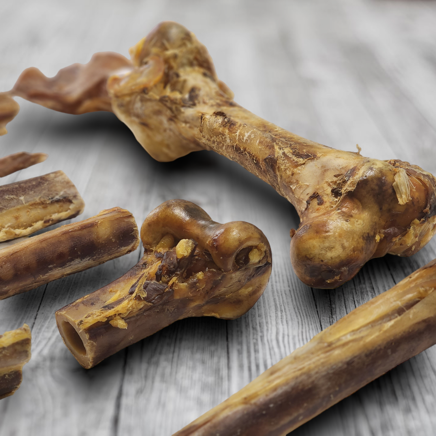 Ostrich Long Bone Dog Chew, Oversized 19 x 3.5 Inch Treat for Medium, Large and Extra-Large Dogs source image 5