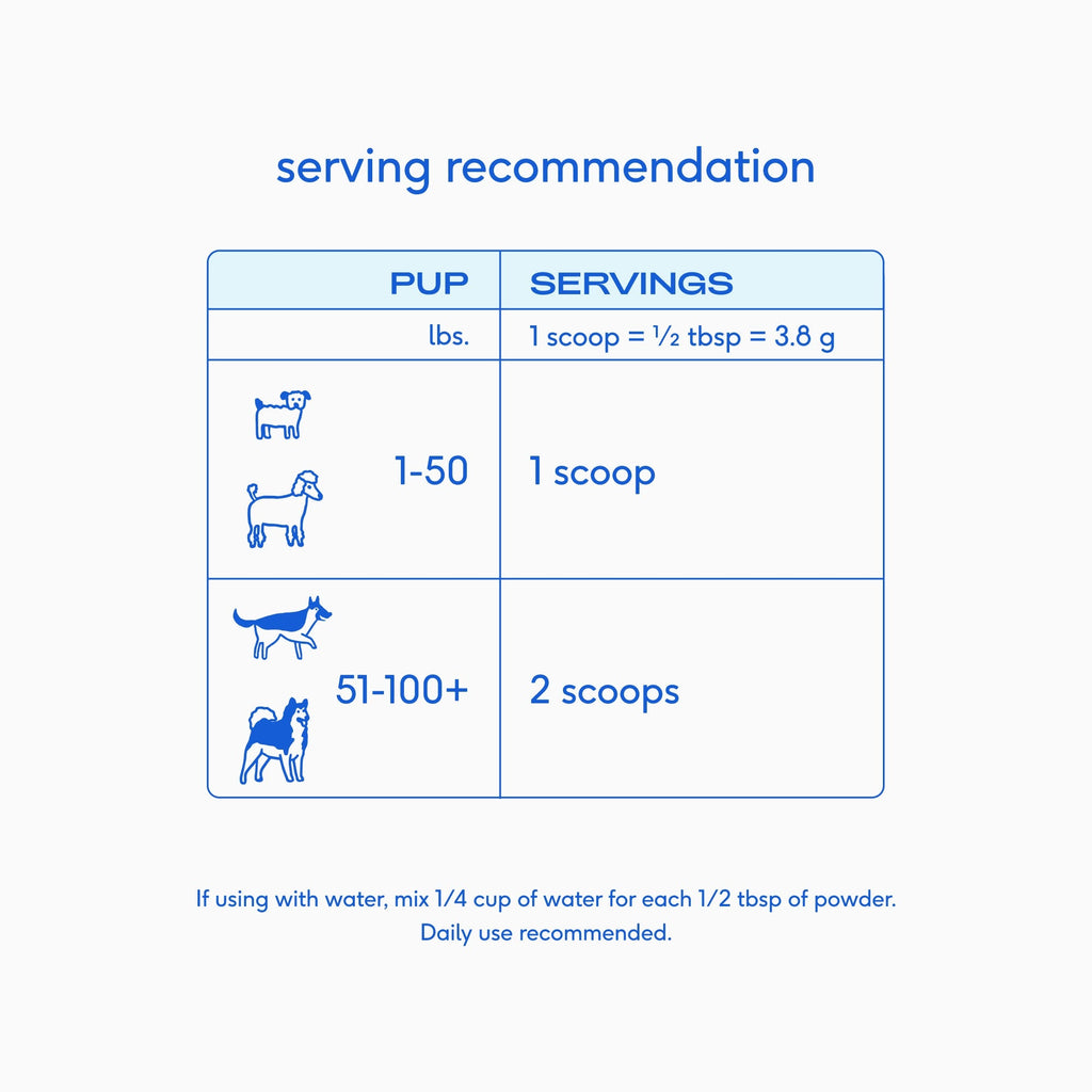 Daily Dog Probiotic Powder with Four Canine-Specific Strains and Prebiotic Fiber, 1.7 oz to 240 Scoops product image 5