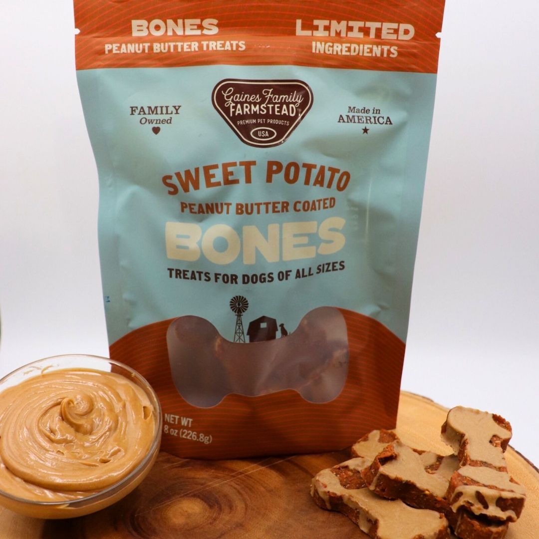 Sweet Potato Peanut Butter Dog Treat Bone product image 5