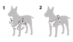 Breathable Adjustable Step-In Dog Harness product image 5