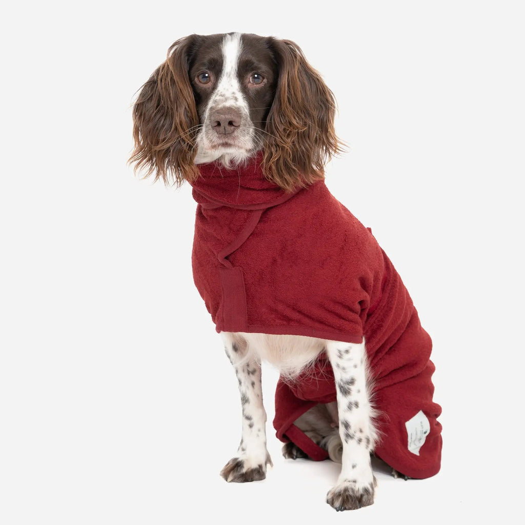Rosehip Cotton Dog Drying Coat product image 5