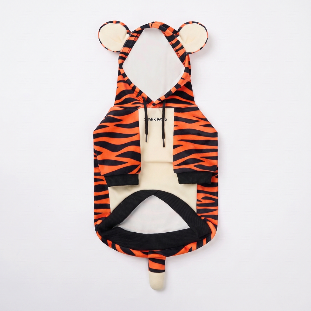 Tiger Halloween Dog Hoodie product image 5