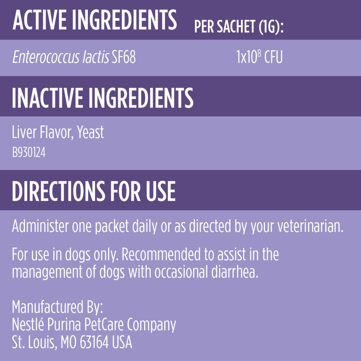 Dog Probiotic Powder Packets product image 5