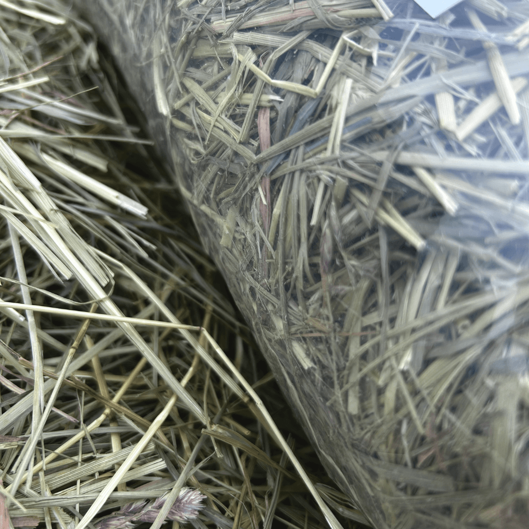 First-Cutting Timothy and Orchard Grass Hay Blend, Hand-Packed High-Fiber Feed in Six Bag Sizes source image 6