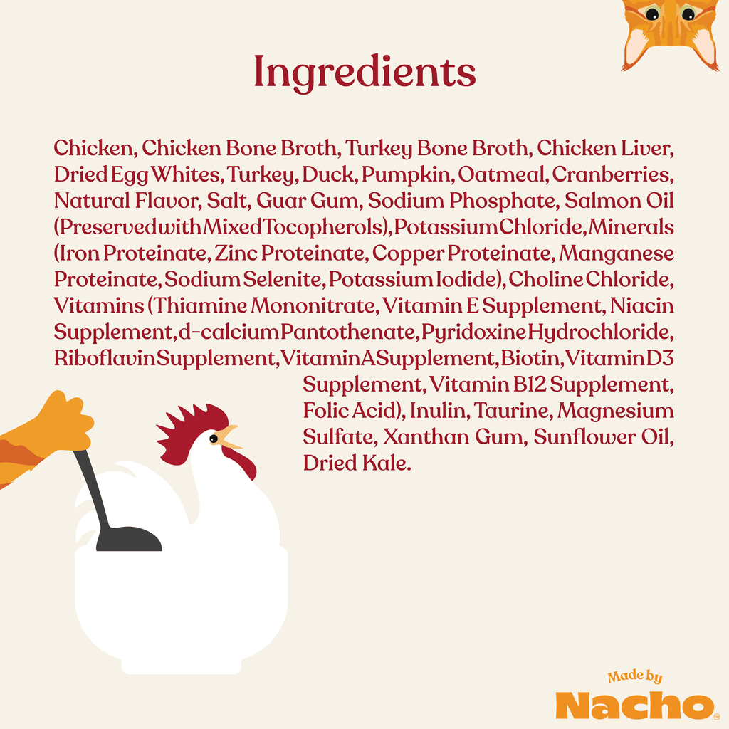Minced Chicken Wet Cat Food in Bone Broth Gravy for Hydration and Complete Balanced Daily Nutrition product image 6