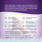 Cat Litter Box Deodorizer, Lavender Slow-Release Granules in a Three Pack for Up to 15 Weeks of Freshness source image 6