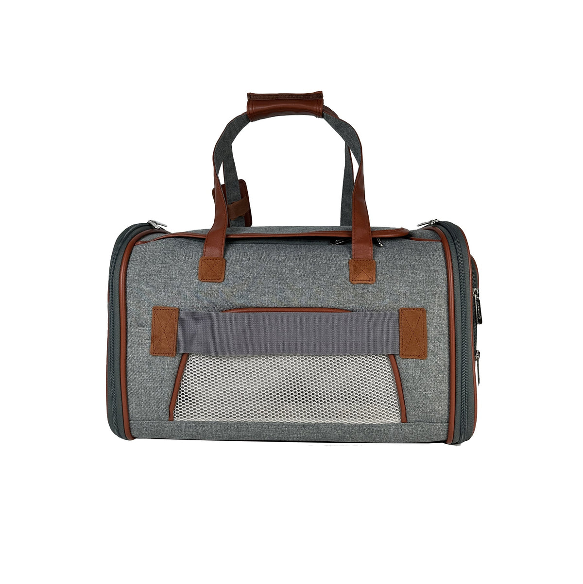Soft-Sided Airline Pet Carrier for Cats and Small Dogs with Mesh Ventilation and Expandable Port product image 6