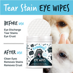 Dog Tear Stain Eye Wipes, 100 Pre-Soaked Textured Biodegradable Pads for Gentle Daily Eye-Area Cleaning source image 6