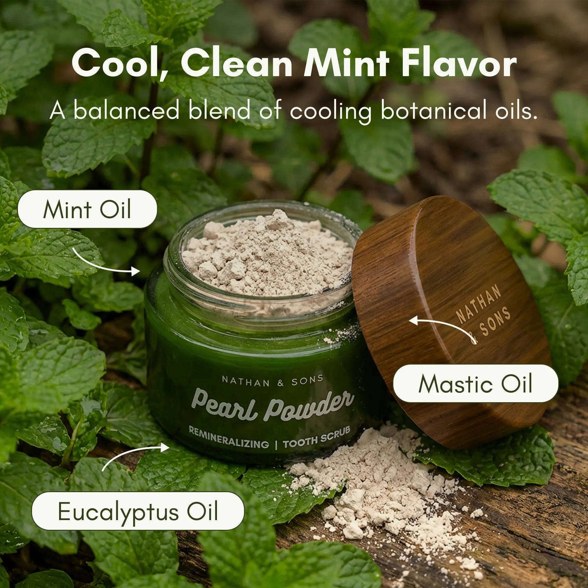 Pearl Powder Tooth Scrub for Daily Oral Care, Mineral-Rich Cleaning Powder for a Smooth, Fresh Finish product image 6