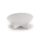 Tilted Ceramic Cat Bowl with Wide Oval Shape for Whisker-Friendly Wet and Dry Food Mealtimes source image 6
