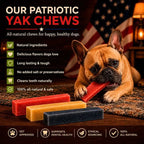 Flavored Himalayan Yak Dog Chews in Blueberry, Coconut and Strawberry, Small or Large Sizes source image 6