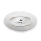 Elevated Oval Ceramic Cat Bowl with Wide Whisker-Friendly Shape for Wet or Dry Food and Easier Mealtimes source image 6
