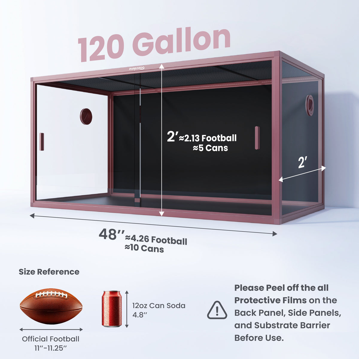 120 Gallon Reptile Enclosure product image 6