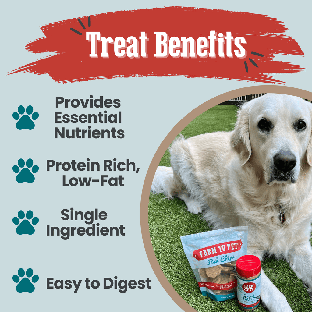 Walleye Fish Chip Dog Treats product image 6
