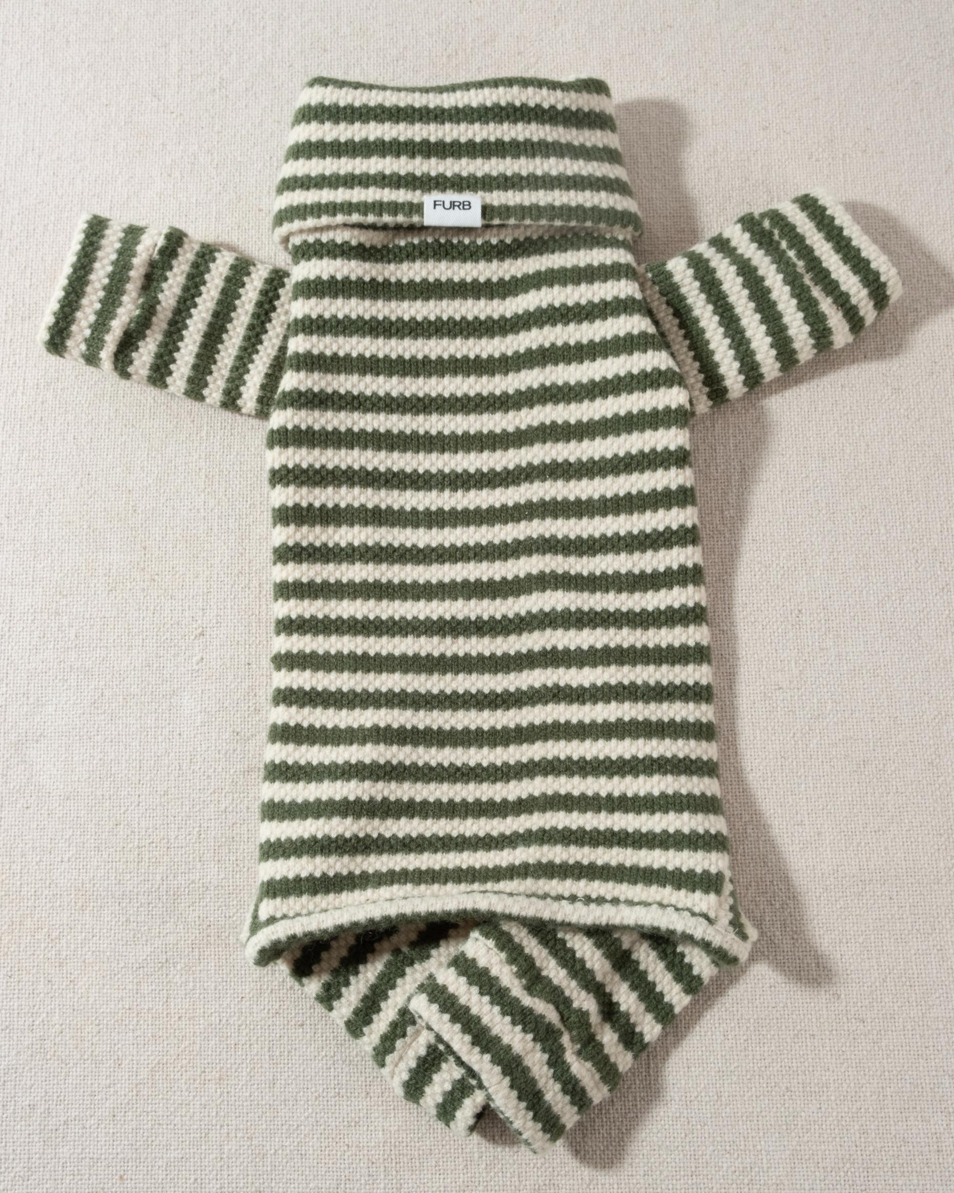 Striped Knit Dog Onesie product image 6
