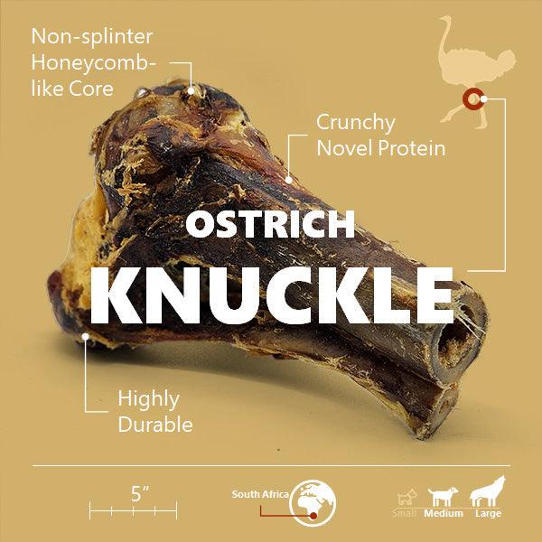 Large Ostrich Knuckle Dog Chew product image 6